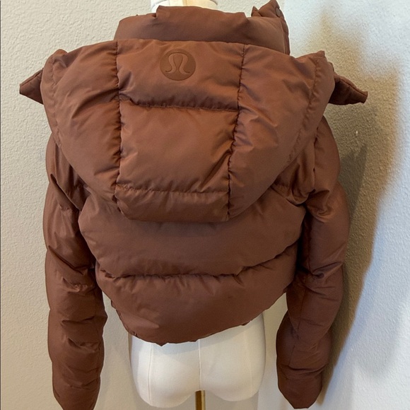 lululemon athletica cropped Brown Puffer Jacket - Picture 7 of 7